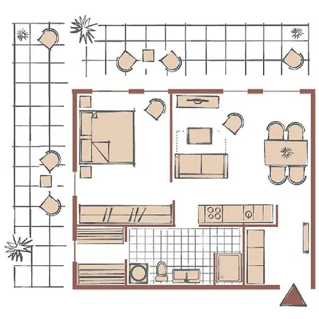 Appartmenthaus-suedstrand-44-wohnung-18-die-panoramaecke * Großenbrode